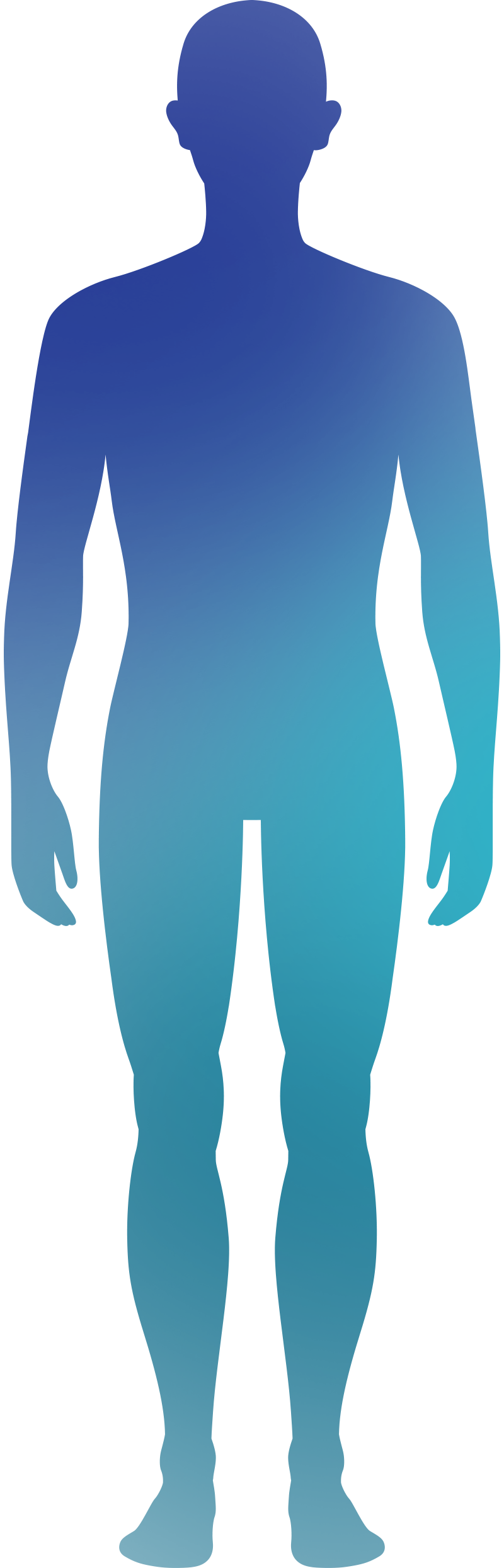 人体シルエット